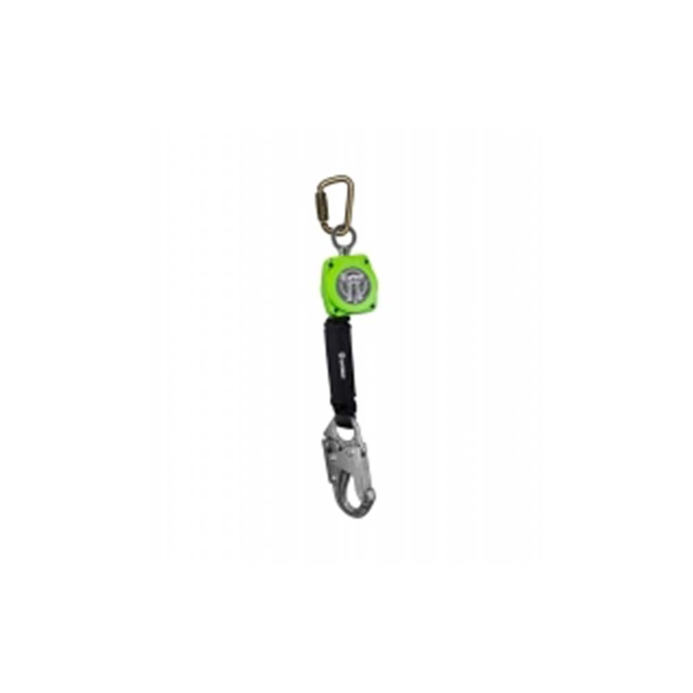 image of safety harness carabiner
